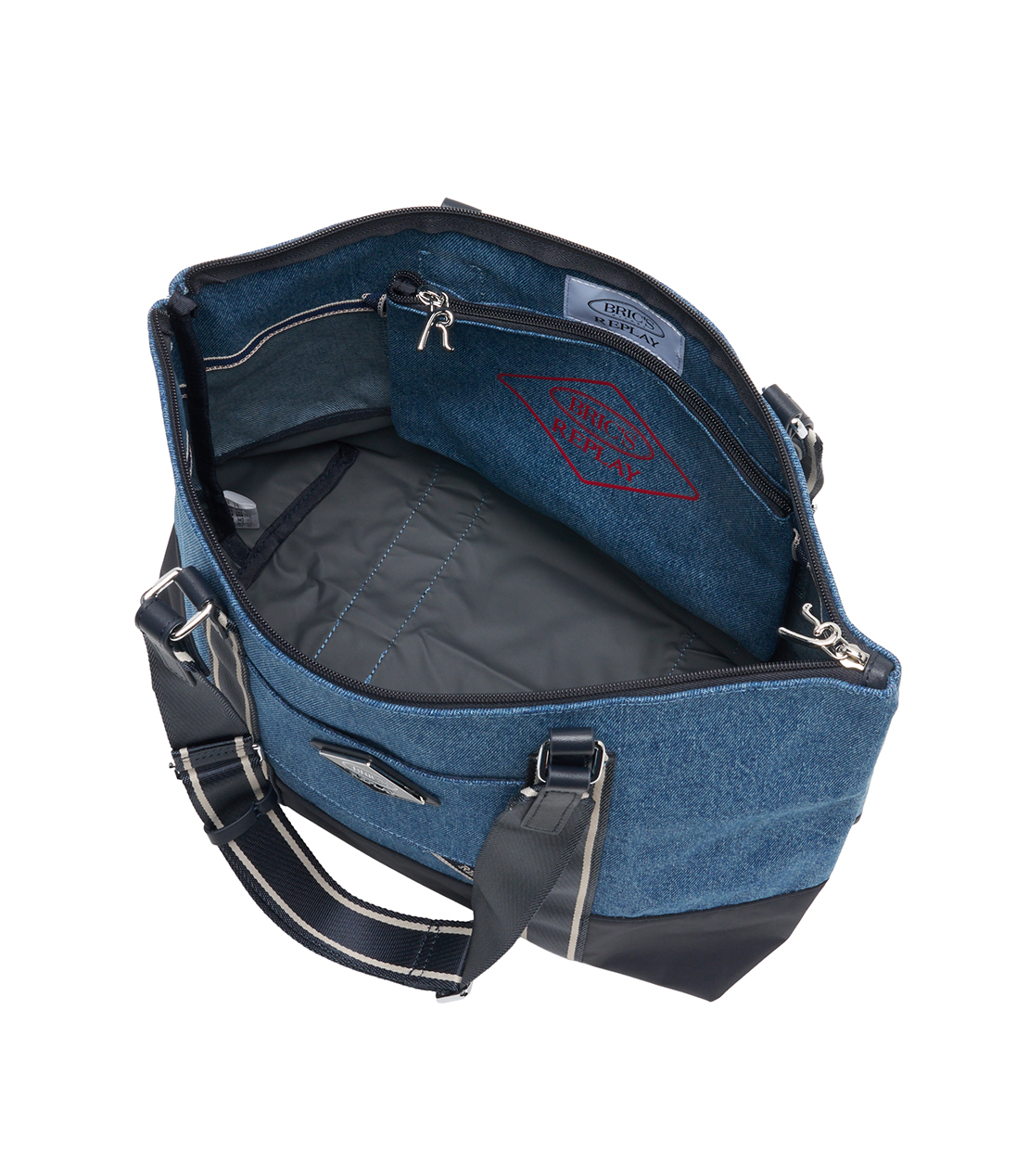 BRICS＆REPLAY 3in1トートバッグ LARGE 詳細画像 ライトデニム 6